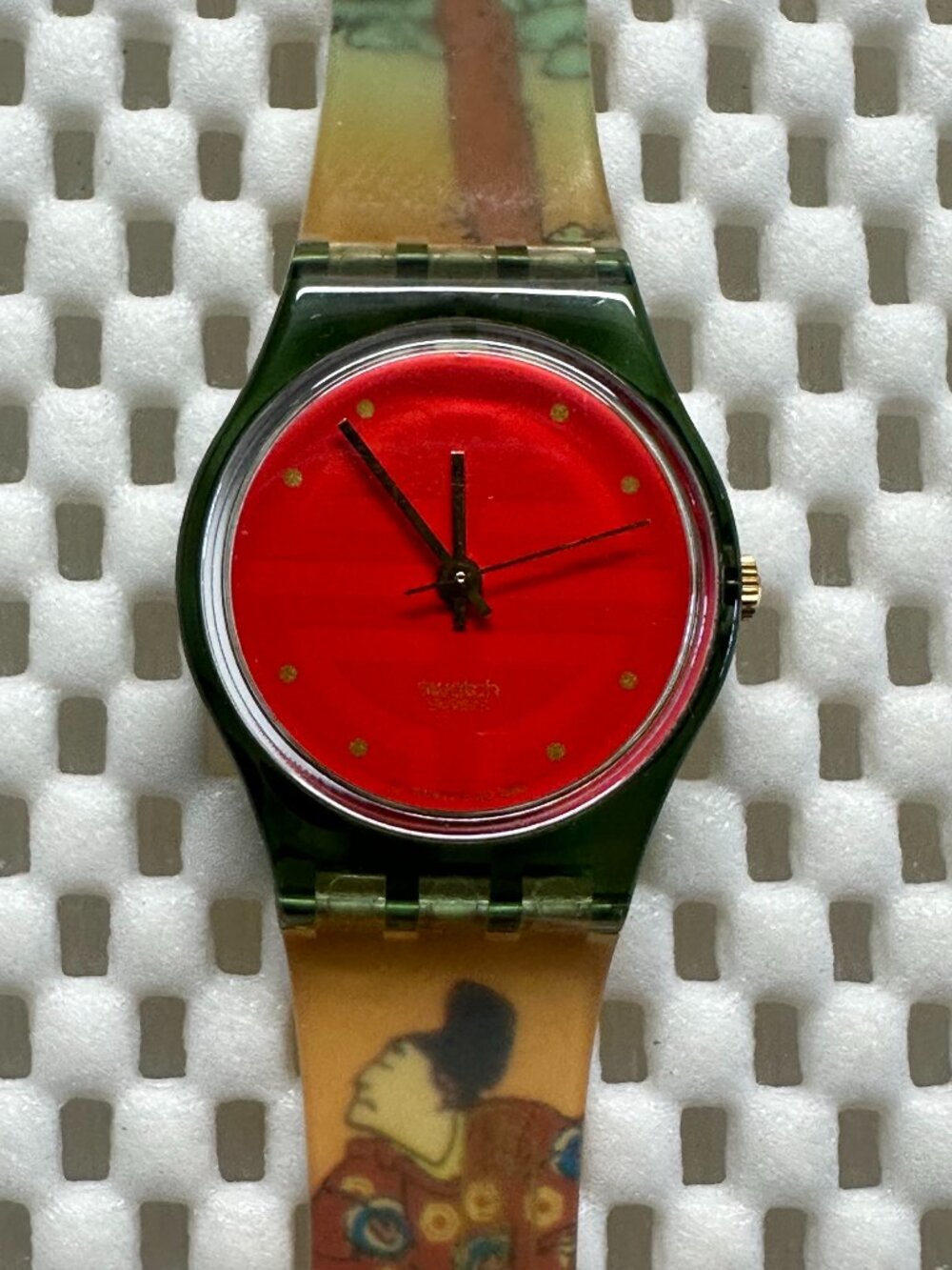 Swatch Watch Geisha LG109 Vintage 1993
